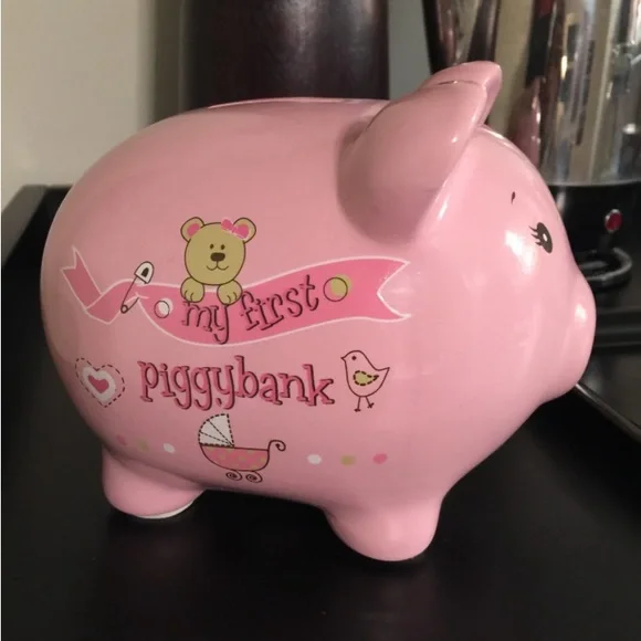 Other Baby Girls First Piggy Bank Poshmark